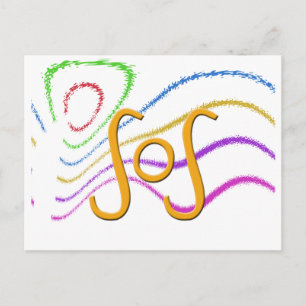 Carte Postale Acronymes amusants - SOS