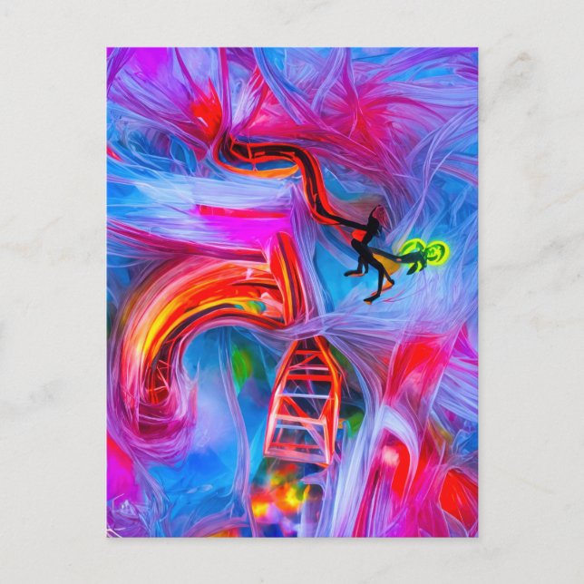 Carte Postale Acrophobie (Devant)