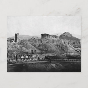 Carte Postale Acropole ~ Acropole d'Athènes Grèce 1865