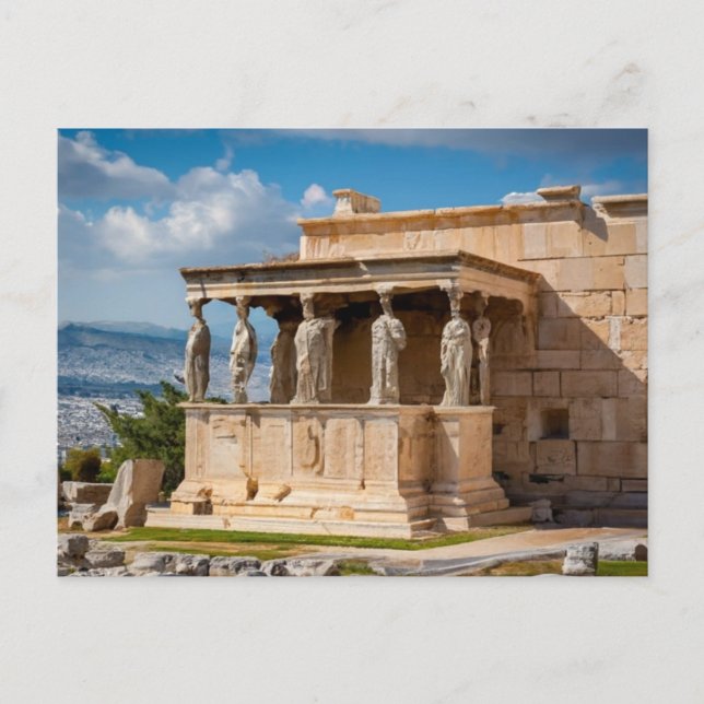 Carte Postale Acropole Athènes, Grèce (Devant)