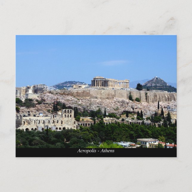 Carte Postale Acropolis (Devant)