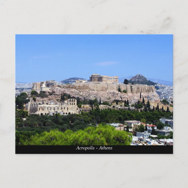 Carte Postale Acropolis (Devant)