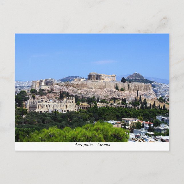 Carte Postale Acropolis (Devant)