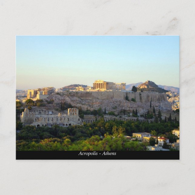 Carte Postale Acropolis (Devant)