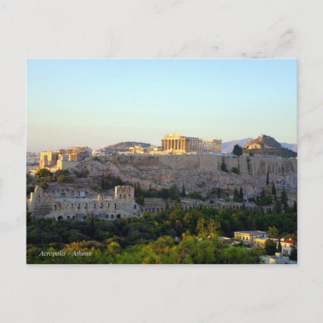 Carte Postale Acropolis (Devant)