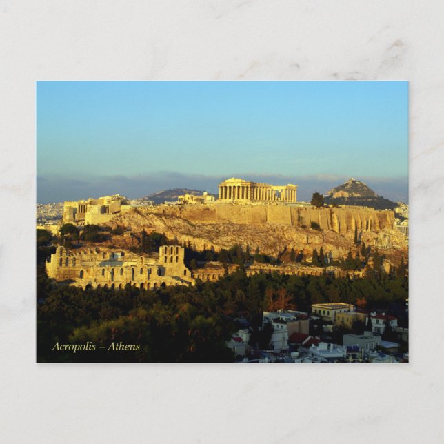 Carte Postale Acropolis (Devant)