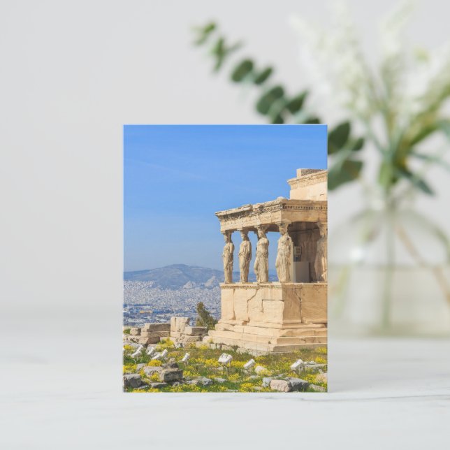 Carte postale Acropolis Hill Athènes - Grèce antiq (Debout devant)