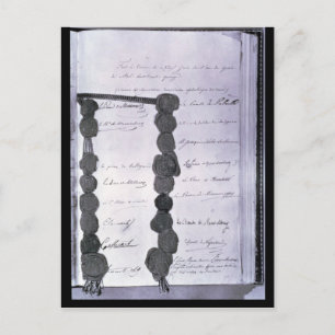 Carte Postale Acte final" établi au Congrès de