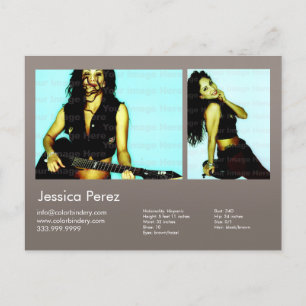 Carte Postale Acteur et modèle 2 Tiré Tiré Tiré Tiré Gray Comp