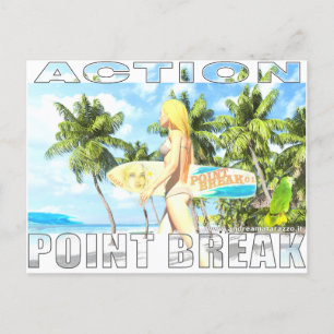 Carte Postale Action - Point Break 01