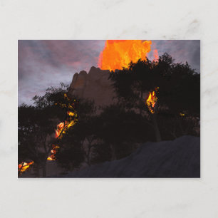 Carte postale Activité géologique
