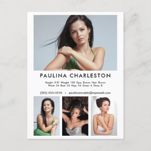 Carte Postale Actor Model 4 Modèle photo Promotionnels