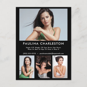 Carte Postale Actor Model 4 Modèle photo Promotionnels