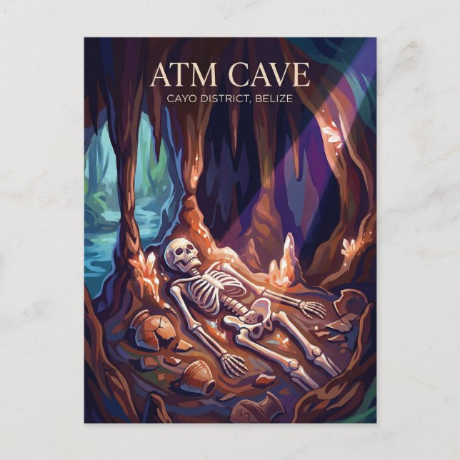 Carte Postale Actun Tunichil Muknal (ATM Cave) Belize (Devant)