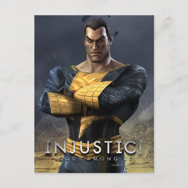 Carte Postale Adam noir (Devant)