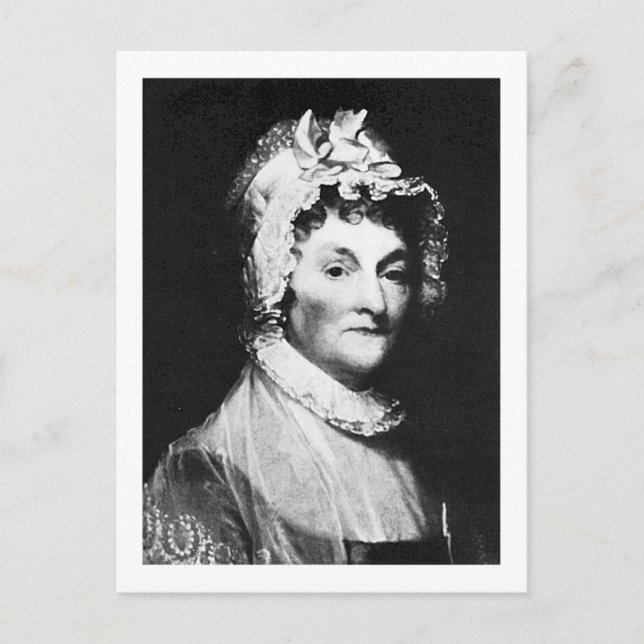 Carte Postale Adams ~ Abigail Adams Première dame 1797 - 1801 (Devant)
