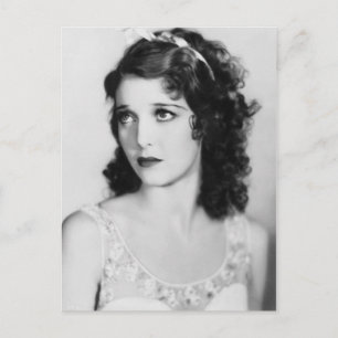 Carte Postale Adara, Elegant noir et blanc photo Vintage