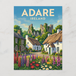 Carte Postale Adare Irlande