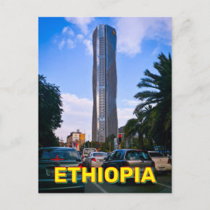 Carte Postale Addis-Abeba, Éthiopie