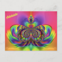 ADELAIDE ~ Motif de conception 3D ~ Couleurs multi