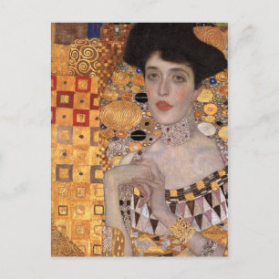 Carte Postale Adele Bloch Bauer Portrait (Détail) Gustav Klimt