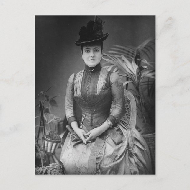 Carte Postale Adelina Patti, 1880 (Devant)