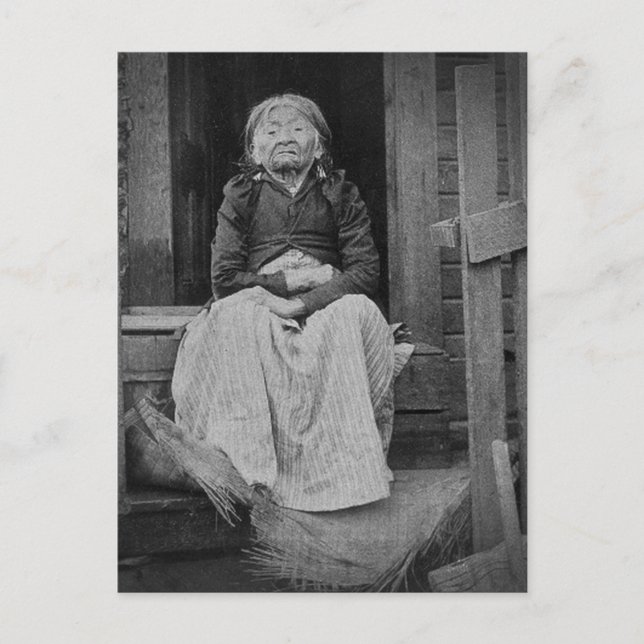 Carte Postale Adeline Princesse de Seattle Washington 1896 (Devant)