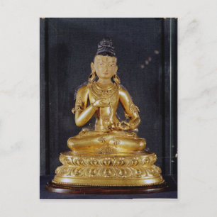 Carte Postale Adibuddha Vajrasattva assis dans la méditation
