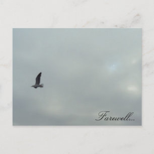 Carte Postale Adieu...