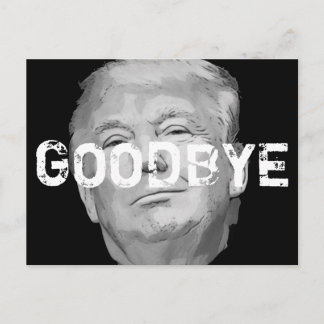 Carte Postale Adieu Donald Trump et Empeach Keepsaké