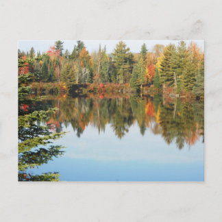Carte Postale Adirondacks Upper Chub River Scène d'automne