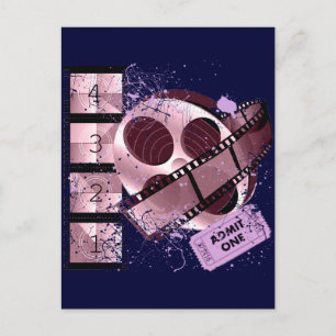 CARTE POSTALE ADMETTRE UNE CONCEPTION DE FILM FILM