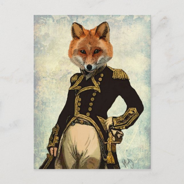 Carte Postale Admiral Fox Full 2 (Devant)