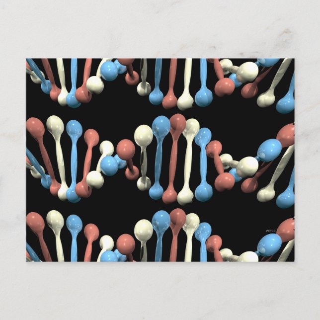 Carte Postale ADN patriote (Devant)