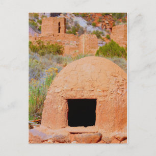 Carte Postale Adobe Oven au Nouveau-Mexique