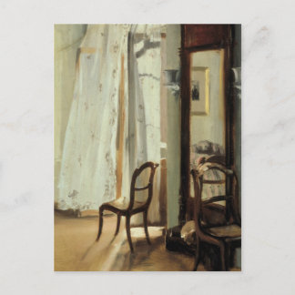 Carte Postale Adolph von Menzel La chambre balcon CC0096