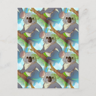 Carte Postale Adoptez un koala !