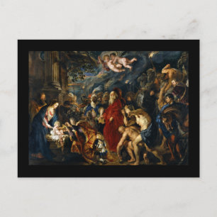 Carte Postale Adoration de la Magi