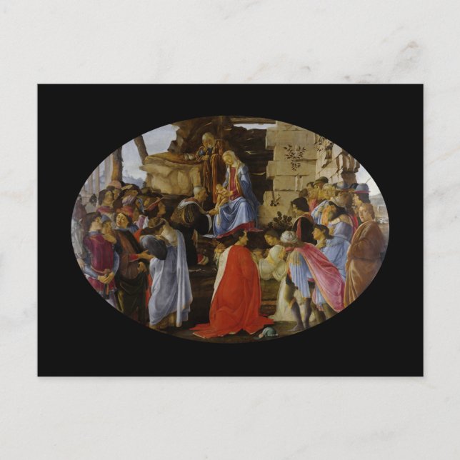 Carte Postale Adoration de la Magi (Devant)