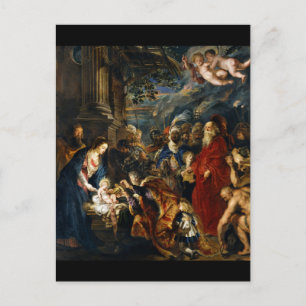 Carte Postale Adoration de la Magi