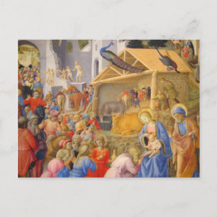 Carte Postale Adoration de Magi