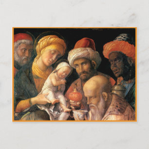 Carte Postale Adoration de Mantegna des Mages
