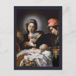 Carte Postale Adoration des bergers au XVIIe siècle