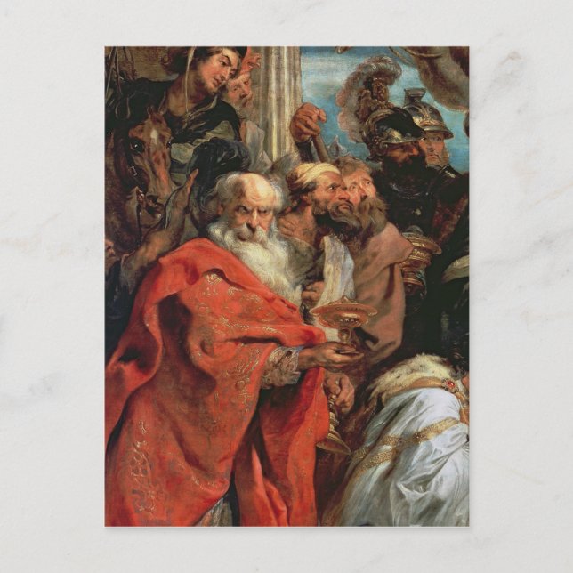 Carte Postale Adoration des Mages, 1624 (Devant)