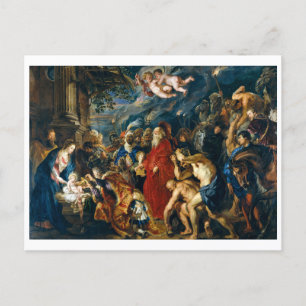 Carte Postale Adoration des Mages   Peter Paul Rubens  