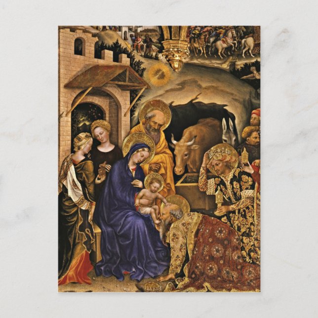 Carte Postale Adorazione dei Magi (Devant)