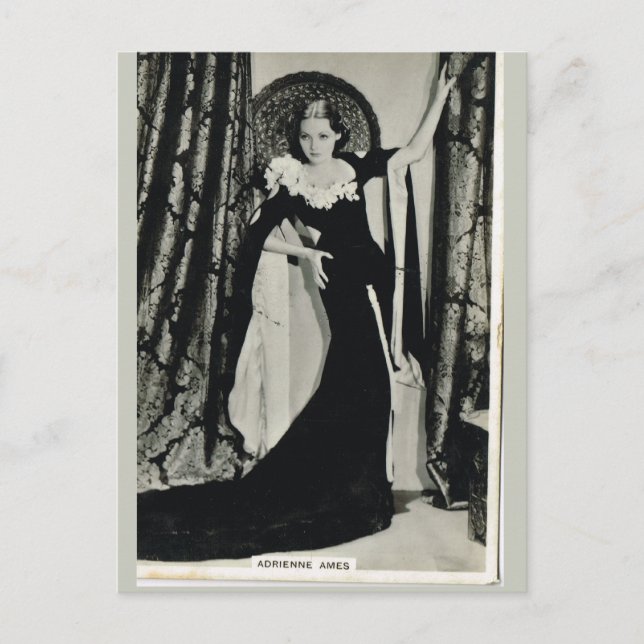 Carte Postale Adrienne Ames (Devant)
