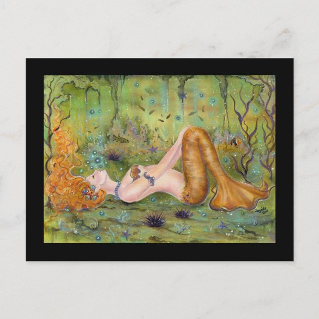 Carte Postale Adrift mermaid par Renee (Devant)