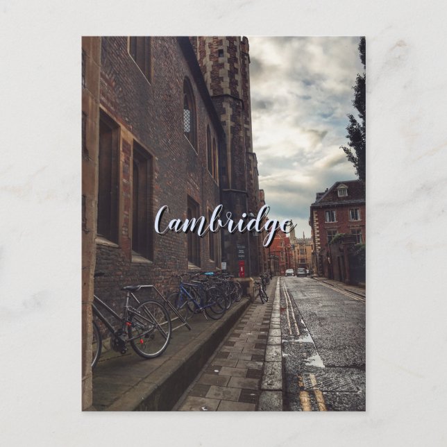 Carte Postale ADVENTURE | CAMBRIDGE Travel Postcard (Devant)