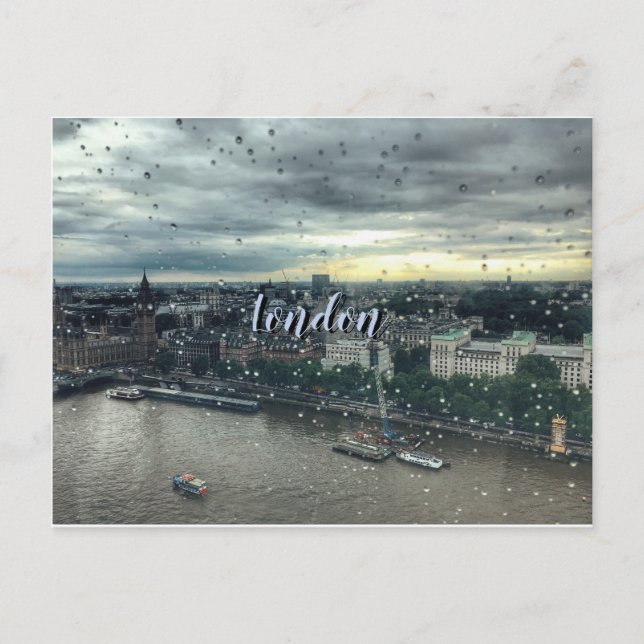 Carte Postale ADVENTURE | LONDON Travel Postcard (Devant)
